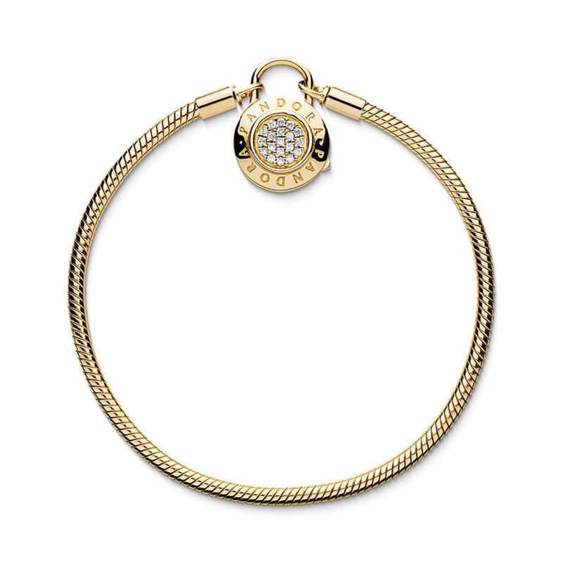 Pandora Shine™ Smooth Bracelet Gold Egypt HA8046357